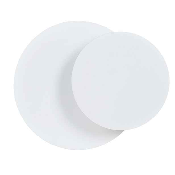 Nástěnné svítidlo Emibig Circle bílé, 1x G9, 8 W, ocel/překližka, IP20