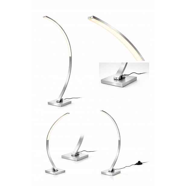 Podlahová lampa Livarno Home s integrovaným Led zdrojem 19 W šedá