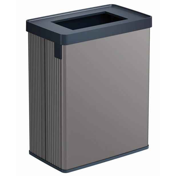 Verto recycle Odpadkový koš, šedý, 54 L