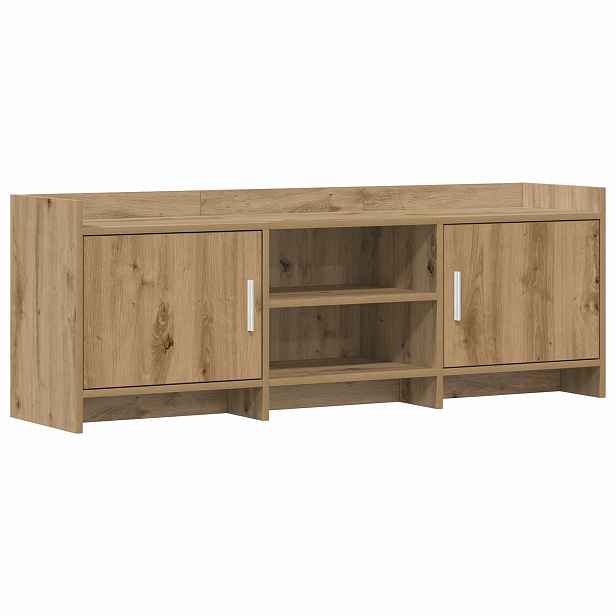 vidaXL Televizní skříň 130 x 33 x 47 cm Dub artisan Kompozitní dřevo