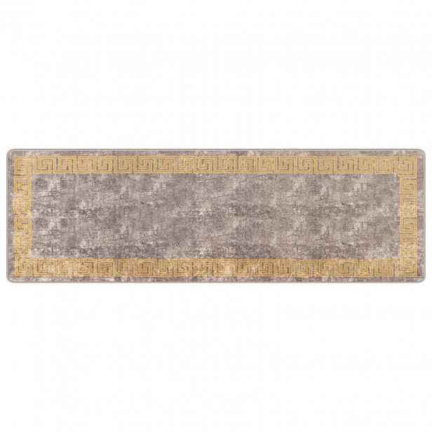 vidaXL Běhoun MARSA Šedá 80 x 250 cm Polyester a PVC