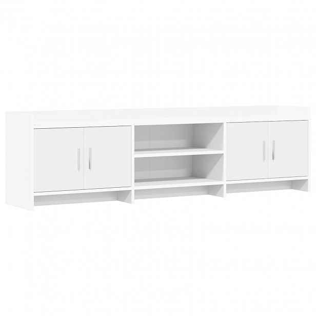 vidaXL Televizní skříň 168 x 33 x 47 cm Bílá Kompozitní dřevo