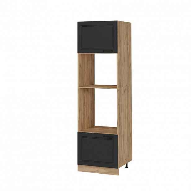 Vicco SKŘÍŇKA NA MIKROVLNNOU TROUBU R-Line Antracitový venkovský dům 60 cm
