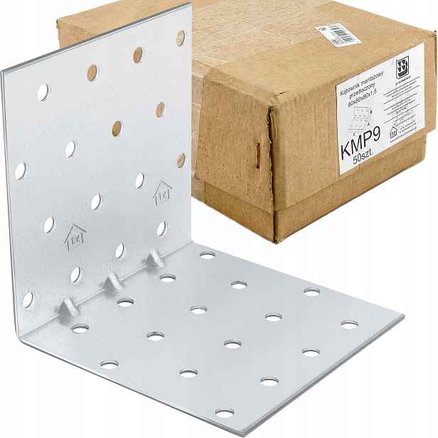Montážní ocelové úhelníky 80x80x80 x 1,5mm 50 ks zesílené KMP9