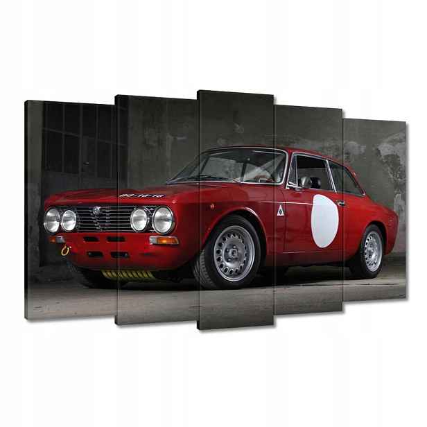 Obrazy 100x60 Červená Alfa Romeo
