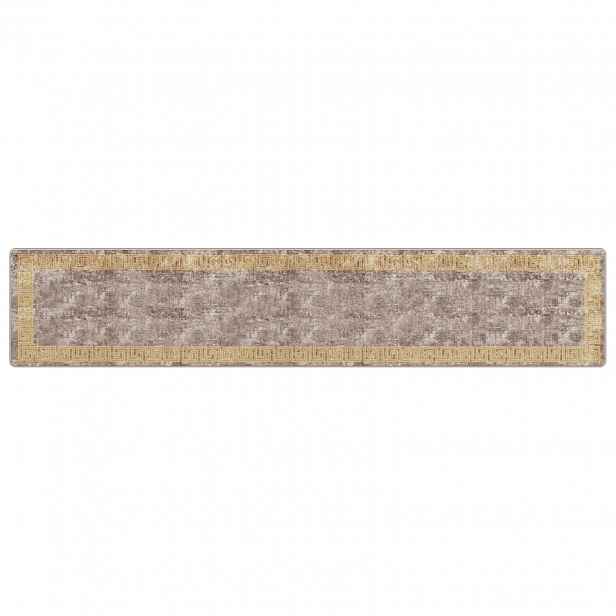 vidaXL Běhoun MARSA Šedá 80 x 400 cm Polyester a PVC