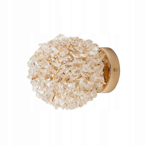 Nástěnná lampa Rita Zlatá W0443 MaxLight