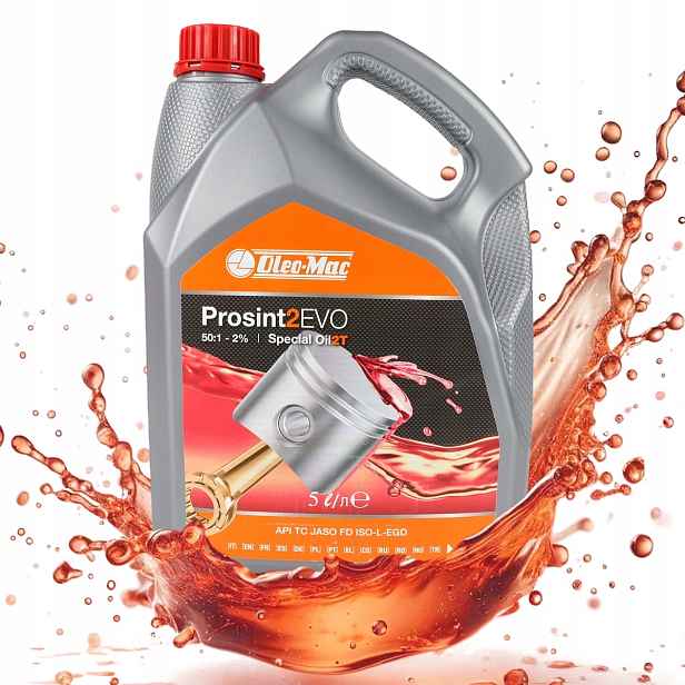 Olej pro směsi Oleo-Mac Prosint 2 Evo 5L kosy, pily, pily