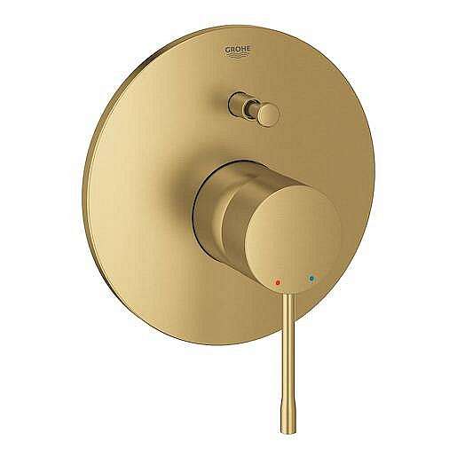 Vanová baterie Grohe Essence New bez podomítkového tělesa Brushed Cool Sunrise 19285GN1
