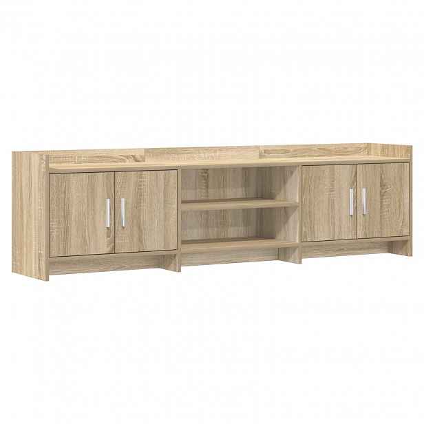 vidaXL Televizní skříň 168 x 33 x 47 cm Dub sonoma Kompozitní dřevo