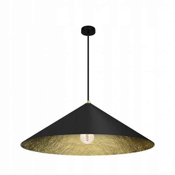 Závěsná lampa Eko-Light Fuji MLP0646 Ø70 cm 1xE27 černá zlatá, nastavitelná