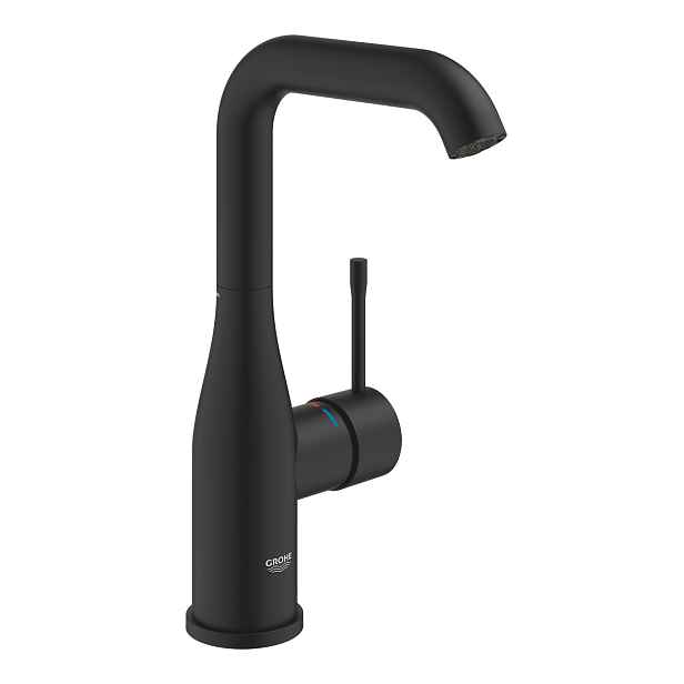 Baterie umyvadlová stojánková Grohe Essence velikost L phantom black 24177KF1