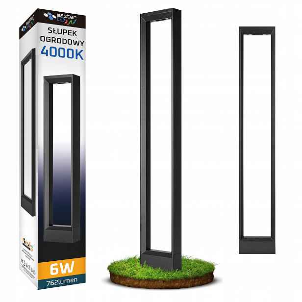 Stojací zahradní sloupková lampa 80 cm venkovní 4000K Led