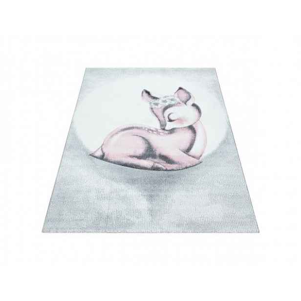 Dětský kusový koberec Bambi 850 pink