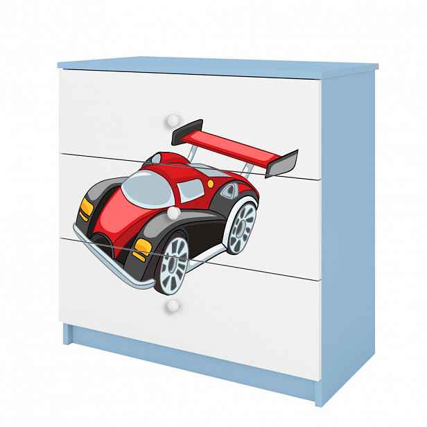 RAUMHIRSCH FURNITURE KOMODA Babydreams Závodní auto 81/81/41
