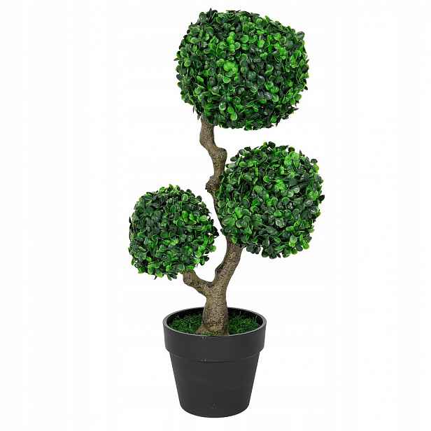 Umělý Zimostráz Stromek v květináči Eko-Light 5279 55 cm Kula