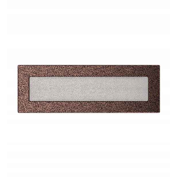 Ventilační mřížka do krbu 11x32 měděná