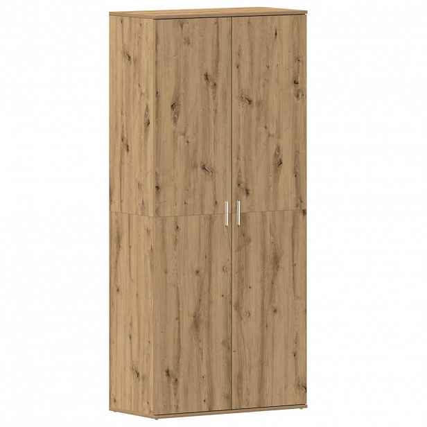 vidaXL Skříň na obuv 80 x 39 x 178 cm Kompozitní dřevo Artisanový dub
