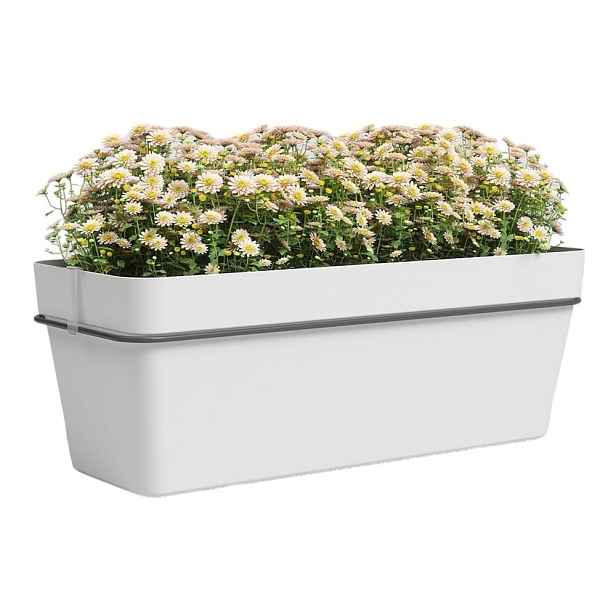 Závěsný samozavlažovací truhlík z recyklovaného plastu 50 cm Capri – Artevasi