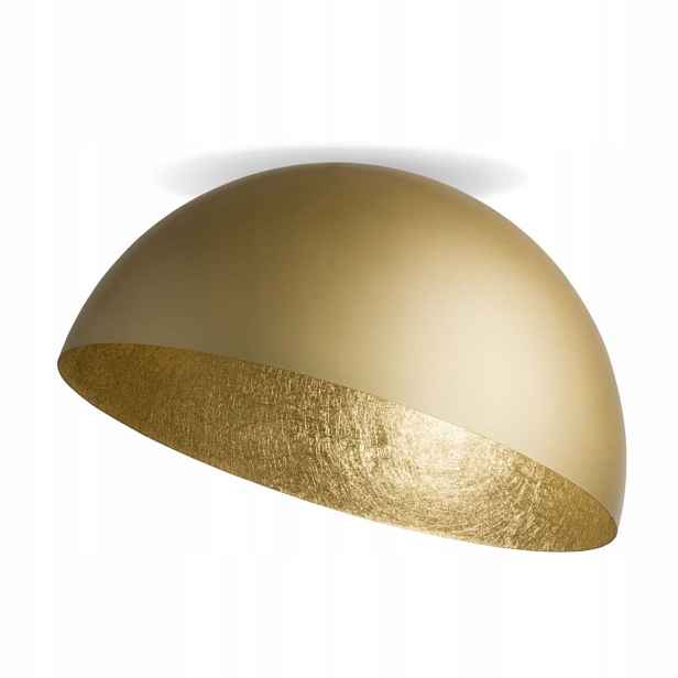 Stropní Svítidlo Stropní Svítidlo Sfera Zlatá Minerální 1xE27 90 cm Sigma Lighting