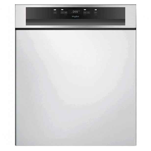 Vestavná myčka s ovládacím panelem Whirlpool 60cm WBC3C34PFX