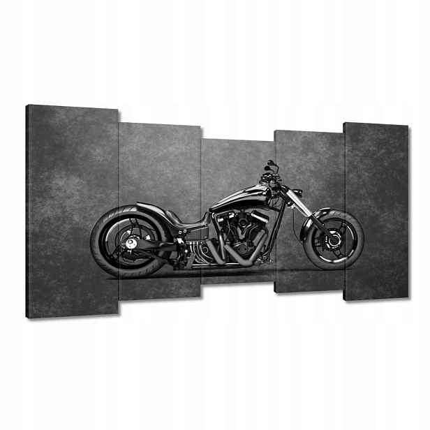 Obrazy 150x80 Czopper Motor Motocykl