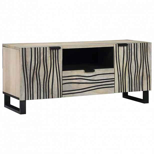 vidaXL TV jednotky 105 x 33 x 46 cm Bílá Kompozitní dřevo
