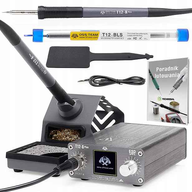 Pájecí Stanice Pájecí Pero Oss Techrebal T12-X Plus 72W Hroty T12