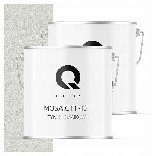 Mozaiková Omítka Mozaika 7 Kg Bílá M01 Ozdobná Pryskyřičná Fasáda Premium