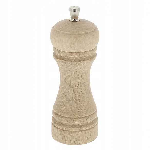 Mlýnek na pepř de Buyer Java 14 cm, přírodní dřevo
