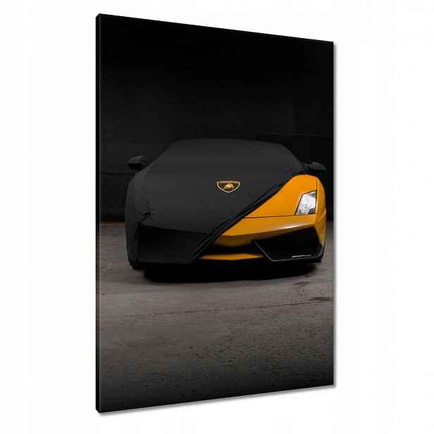 Obrazy 70x100 Oranžové auto