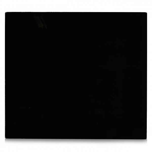 Ochranný skleněný panel Black na sporáky velký, Zeller