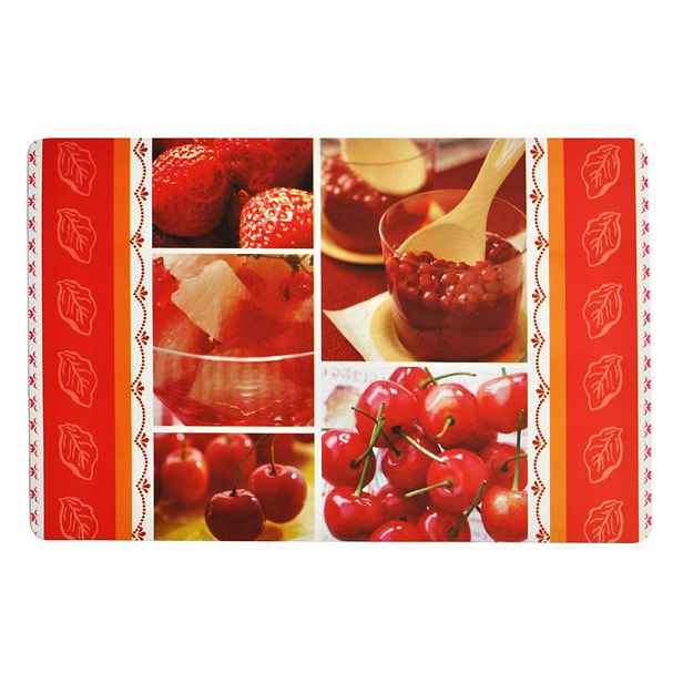 Plastové prostírání TORO 43x28cm ovoce MIX motivů Varianta: ZELENÁ