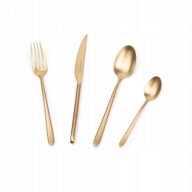 Sada příborů 24 ks Satin Gold Barazzoni