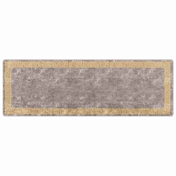 vidaXL Běhoun MARSA Šedá 100 x 300 cm Polyester a PVC