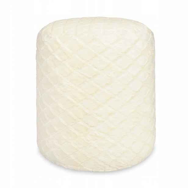 Taburet Luxima 45 cm krémová