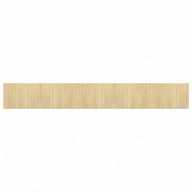 vidaXL Koberec obdélníkový světle přírodní 70 x 500 cm bambus