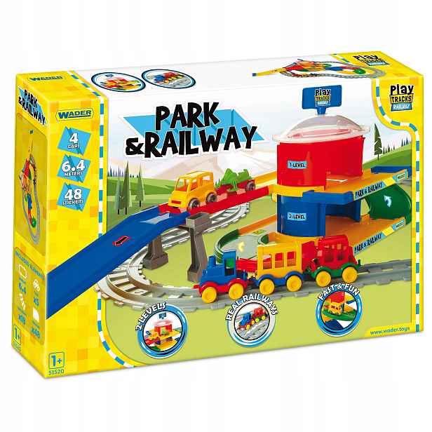 Wader 51520 Play Trucks Railway – vlaková stanice
