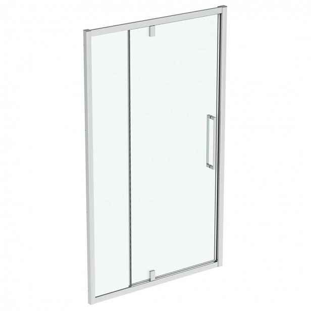 Ideal Standard i.Life - Pivotové sprchové dveře 120 cm, silver bright/čiré sklo T4939EO