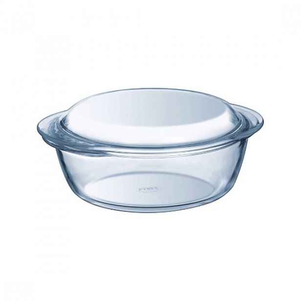Kulatá miska, vyrobená z žáruvzdorného skla, 2,2 l + 0,8 l - PYREX