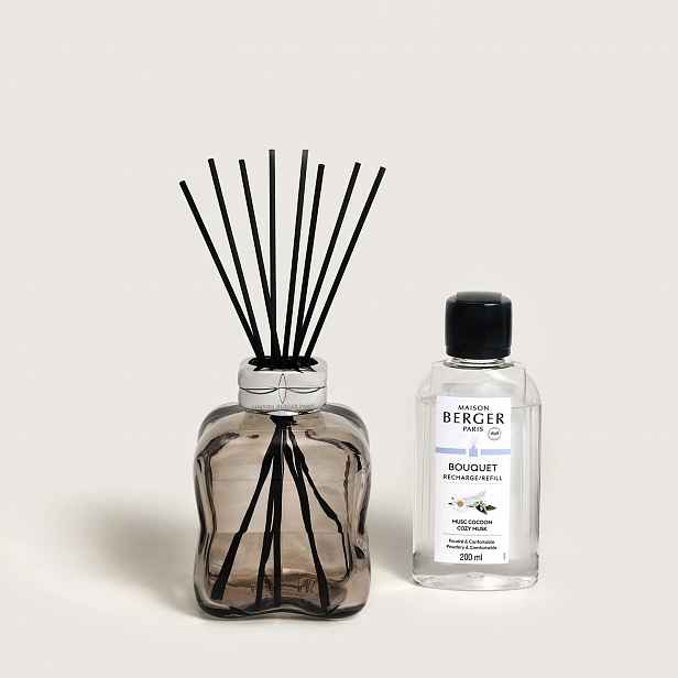 Maison Berger Paris – difuzér vůně Cosy Brown náplň Cozy Musk 200 ml