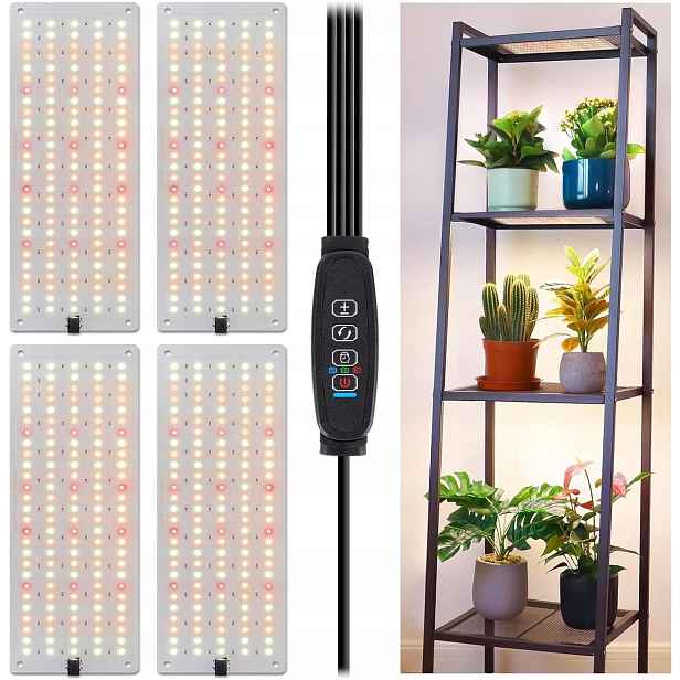 Full Spectrum Sluneční Světlo Lampa Pro Růst Pěstování Rostlin 30CM 4KS