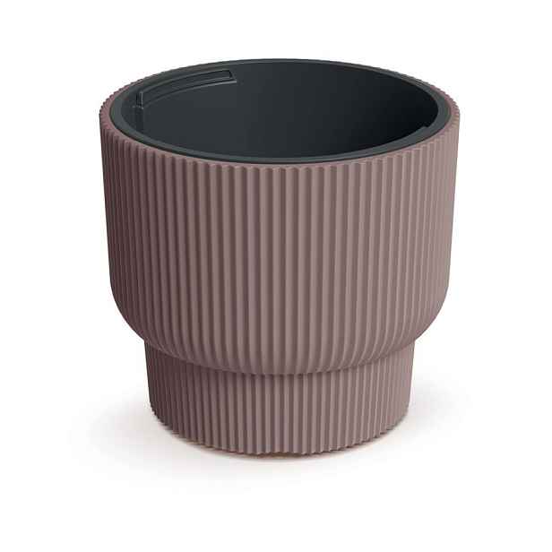 Prosperplast Květináč MILLA III marsala, varianta 29,9 cm