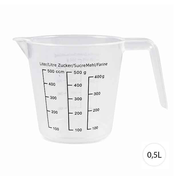 Royal Kitchen Plastová odměrka, 0,5L, 15159