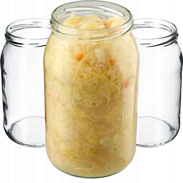 24x Zavařovací Sklenice Sklenice 900ml Na Zavařeniny Med Džem