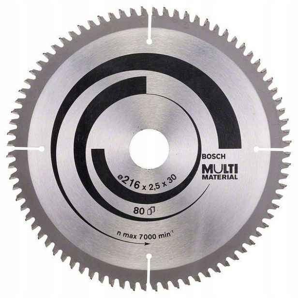 Bosch Pilový Kotouč Multi Material 216x30 Z80