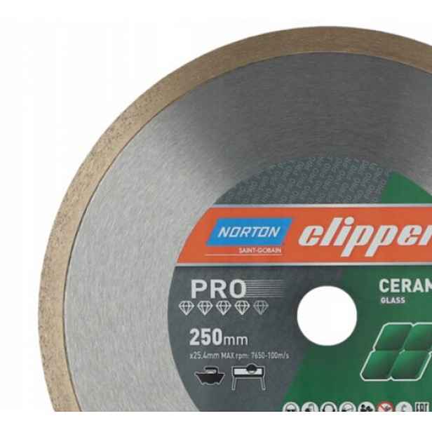 Diamantový kotouč 250x30 mm Norton Clipper Extreme Ceramic Turbo