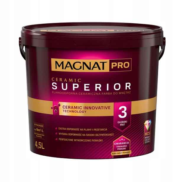 Magnat Pro Ceramic Superior 3 báze A hluboký mat 4,5 l