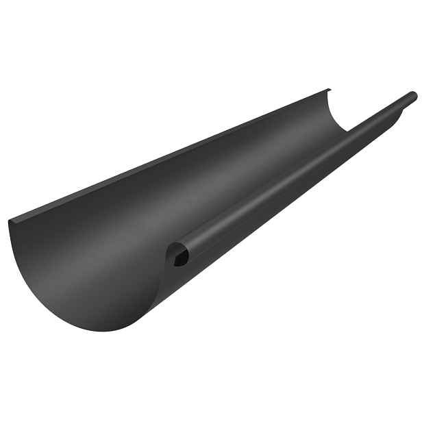 Žlab DEKRAIN ROBUST 330 RAL 9005 černá 6 m