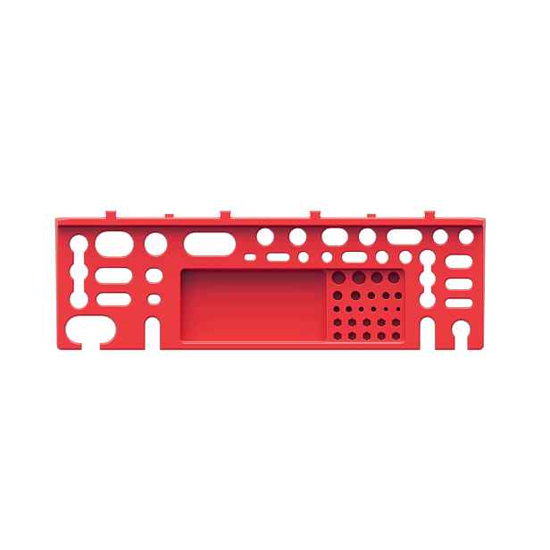 Prosperplast Sada držáků na nářadí BENER 2 ks 38,4x12,5 cm červená